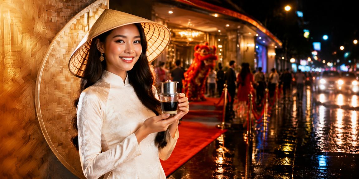 Người đội nón lá tại TP. Hồ Chí Minh theo dõi kết quả cược trên điện thoại di động